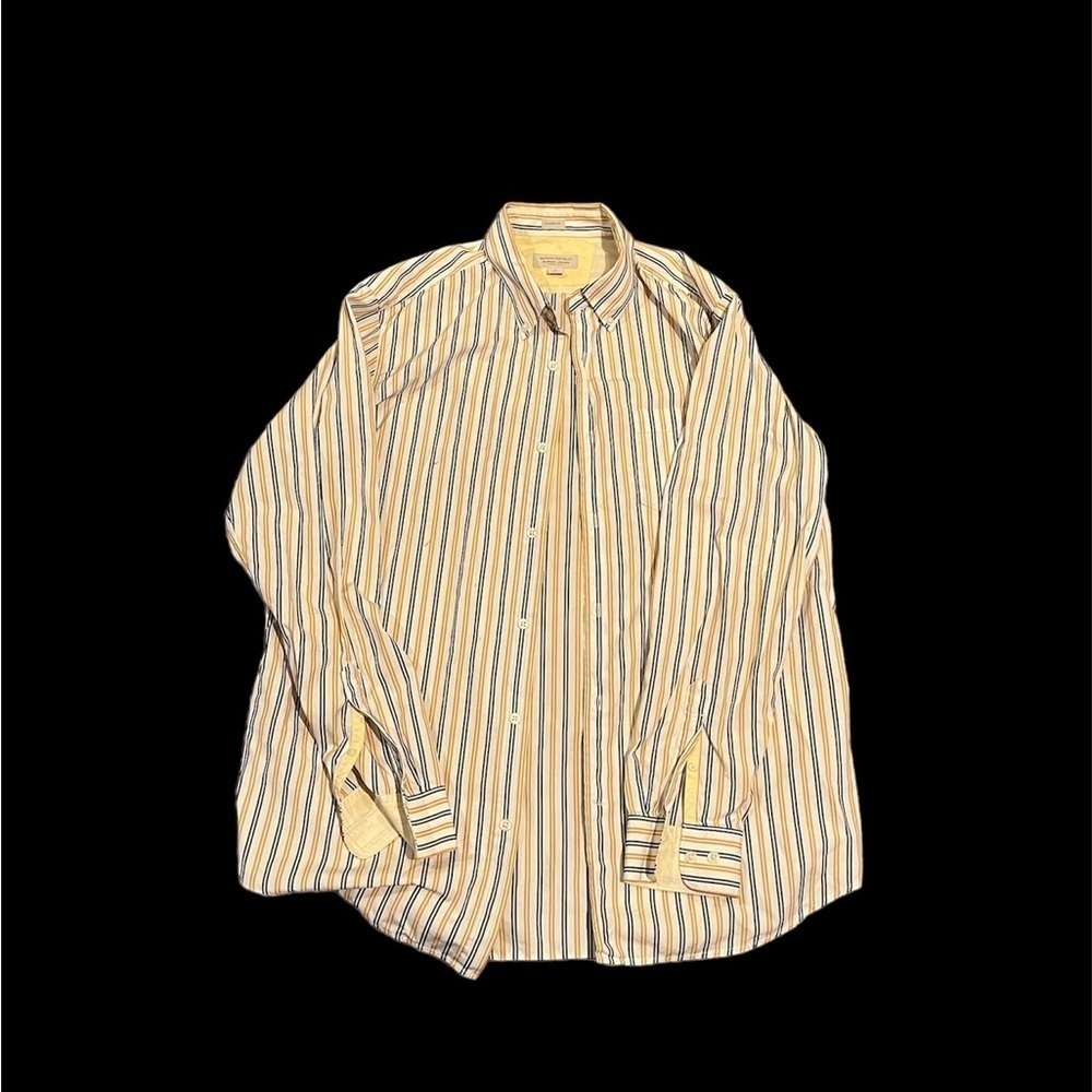 Banana Republic Striped Button down dress shirt Sz L